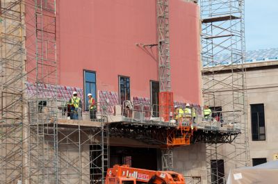 Siding on a Multi-Story Building